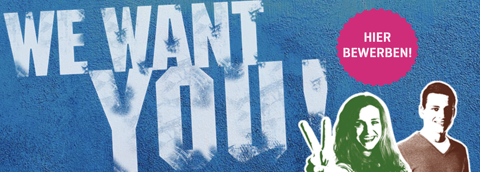 We want you